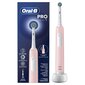 Oral-B Pro Series 1 Pink Cross Action цена и информация | Elektriskās zobu birstes | 220.lv