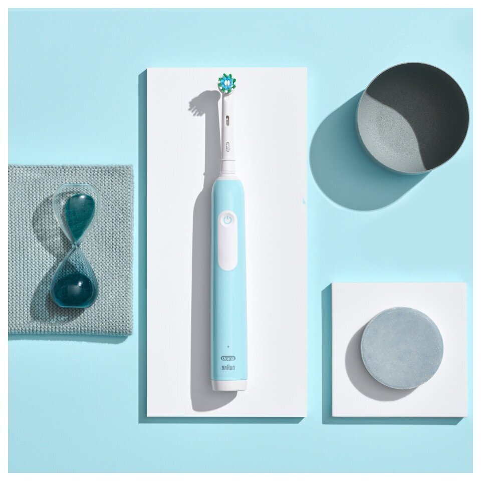 Oral-B Pro Series 1 Caribbean Blue Cross Action цена и информация | Elektriskās zobu birstes | 220.lv