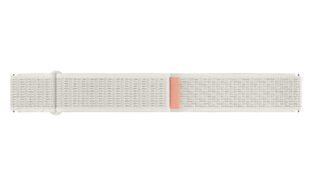 SVR94LUE Fabric Band 20mm (Wide, M/L) piemērots Samsung Galaxy Watch6/Watch5, Smilškrāsas cena un informācija | Viedpulksteņu un viedo aproču aksesuāri | 220.lv