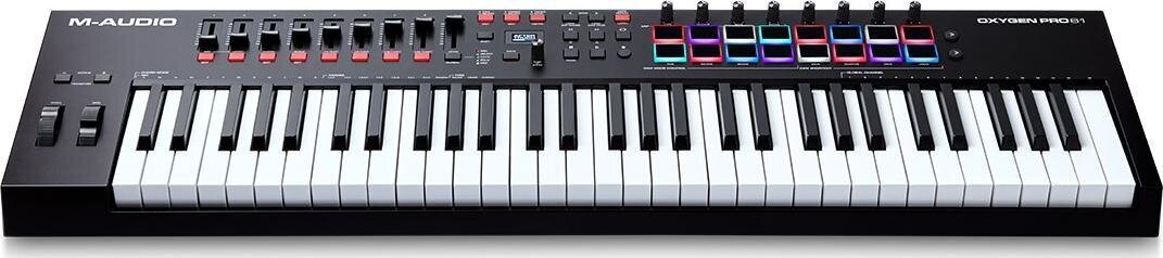 M-Audio Oxygen Pro 61 MIDI tastatūra 61 taustiņš USB cena un informācija | Taustiņinstrumenti | 220.lv