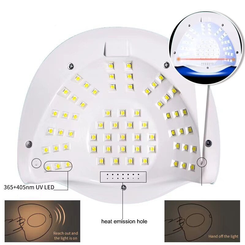 2in1 UV/LED lampa LIVMAN SUN C3, 288W cena un informācija | Pedikīra, manikīra piederumi | 220.lv