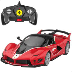 Auto - konstruktors R/C FERRARI FXX (red) 1:18 Rastar cena un informācija | Rotaļlietas zēniem | 220.lv