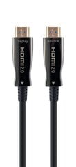 Kabelis HDMI-HDMI 10M AOC/CCBP-HDMI-AOC-10M-02 GEMBIRD цена и информация | Кабели и провода | 220.lv