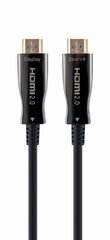 Kabelis HDMI-HDMI 20M AOC/CCBP-HDMI-AOC-20M-02 GEMBIRD цена и информация | Кабели и провода | 220.lv