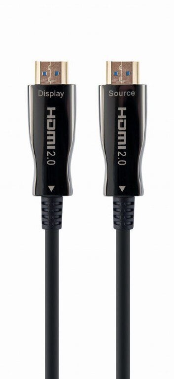 Kabelis HDMI-HDMI 20M AOC/CCBP-HDMI-AOC-20M-02 GEMBIRD cena un informācija | Kabeļi un vadi | 220.lv