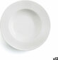 Ariane dziļais šķīvis, balts (23 cm) (12 gab.) цена и информация | Trauki, šķīvji, pusdienu servīzes | 220.lv