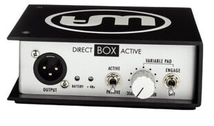 Директ-бокс Warm Audio WA-DI-A Активный директ-бокс Черный, Белый цена и информация | Принадлежности для музыкальных инструментов | 220.lv