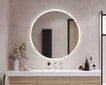 LED sienas spogulis Tulup, 40 cm, silta gaisma cena un informācija | Spoguļi | 220.lv