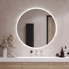 Sienas spogulis Tulup, Ø40 cm cena un informācija | Spoguļi | 220.lv