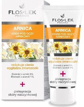 Acu krēms pret tumšajiem lokiem Floslek Pharma Arnica, 30 ml cena un informācija | Acu krēmi, serumi | 220.lv