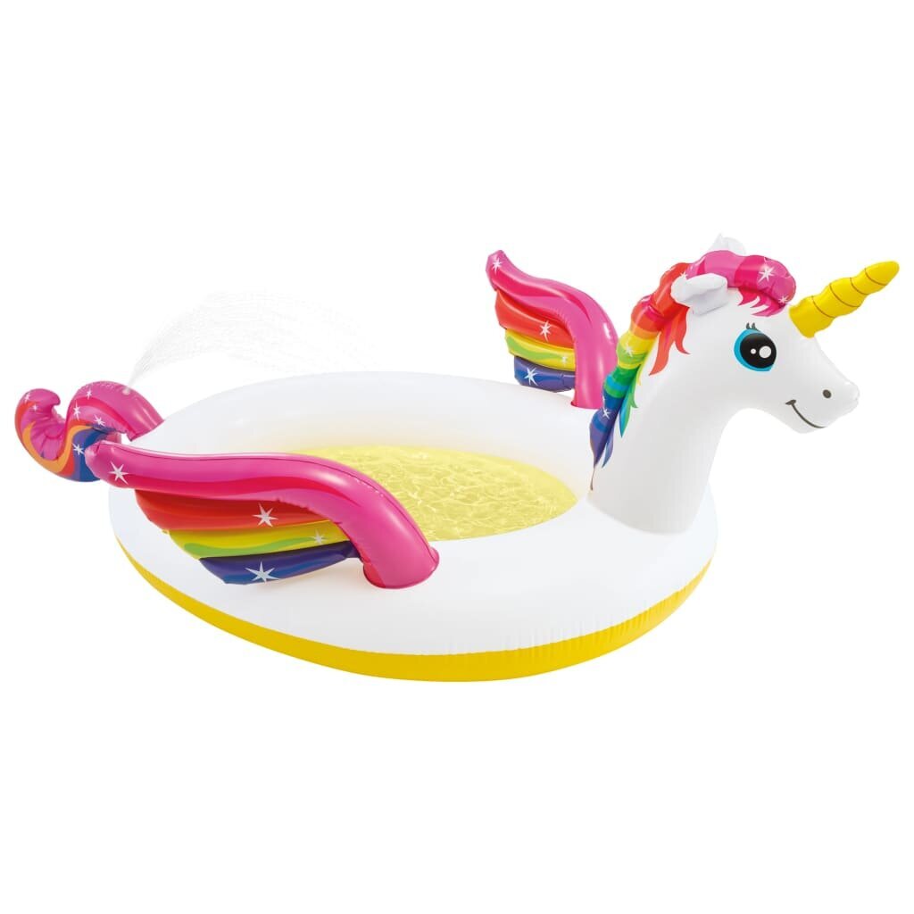 Intex Pool baseins ar smidzinātāju Unicorn, 272x193x104cm цена и информация | Baseini | 220.lv