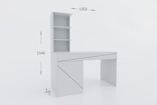 Rakstāmgalds Garant Geometry, balts cena un informācija | Datorgaldi, rakstāmgaldi, biroja galdi | 220.lv