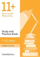 11plus Non-verbal Reasoning Study and Practice Book Revised edition cena un informācija | Grāmatas pusaudžiem un jauniešiem | 220.lv