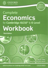 Complete Economics for Cambridge IGCSE (R) & O Level Workbook 3rd Revised edition cena un informācija | Grāmatas pusaudžiem un jauniešiem | 220.lv