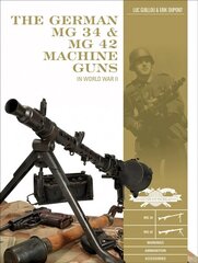 German MG 34 and MG 42 Machine Guns: In World War II cena un informācija | Sociālo zinātņu grāmatas | 220.lv