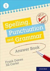 Get It Right: KS3; 11-14: Spelling, Punctuation and Grammar Answer Book 1 цена и информация | Книги для подростков и молодежи | 220.lv