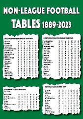 Non-League Football Tables 1889-2023 цена и информация | Книги о питании и здоровом образе жизни | 220.lv