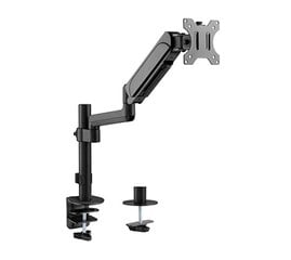 Monitora stiprinājums Gembird Adjustable Desk Display Mounting Arm 17”-32” cena un informācija | Monitora turētāji | 220.lv