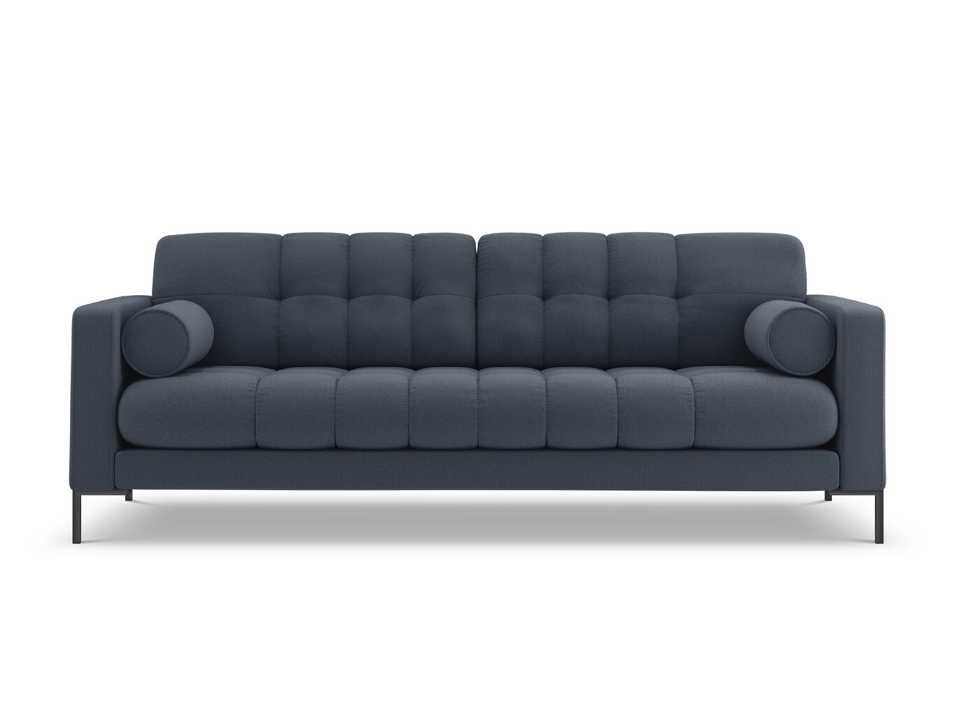 Dīvāns Cosmopolitan Design Bali 4S, tumši zils/melns цена и информация | Dīvāni | 220.lv