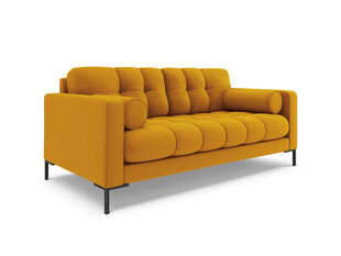 Dīvāns Cosmopolitan Design Bali 3S, dzeltens/melns cena un informācija | Dīvāni | 220.lv