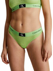 CALVIN KLEIN Modern Thong Fabulous Green 545665413 cena un informācija | Sieviešu biksītes | 220.lv