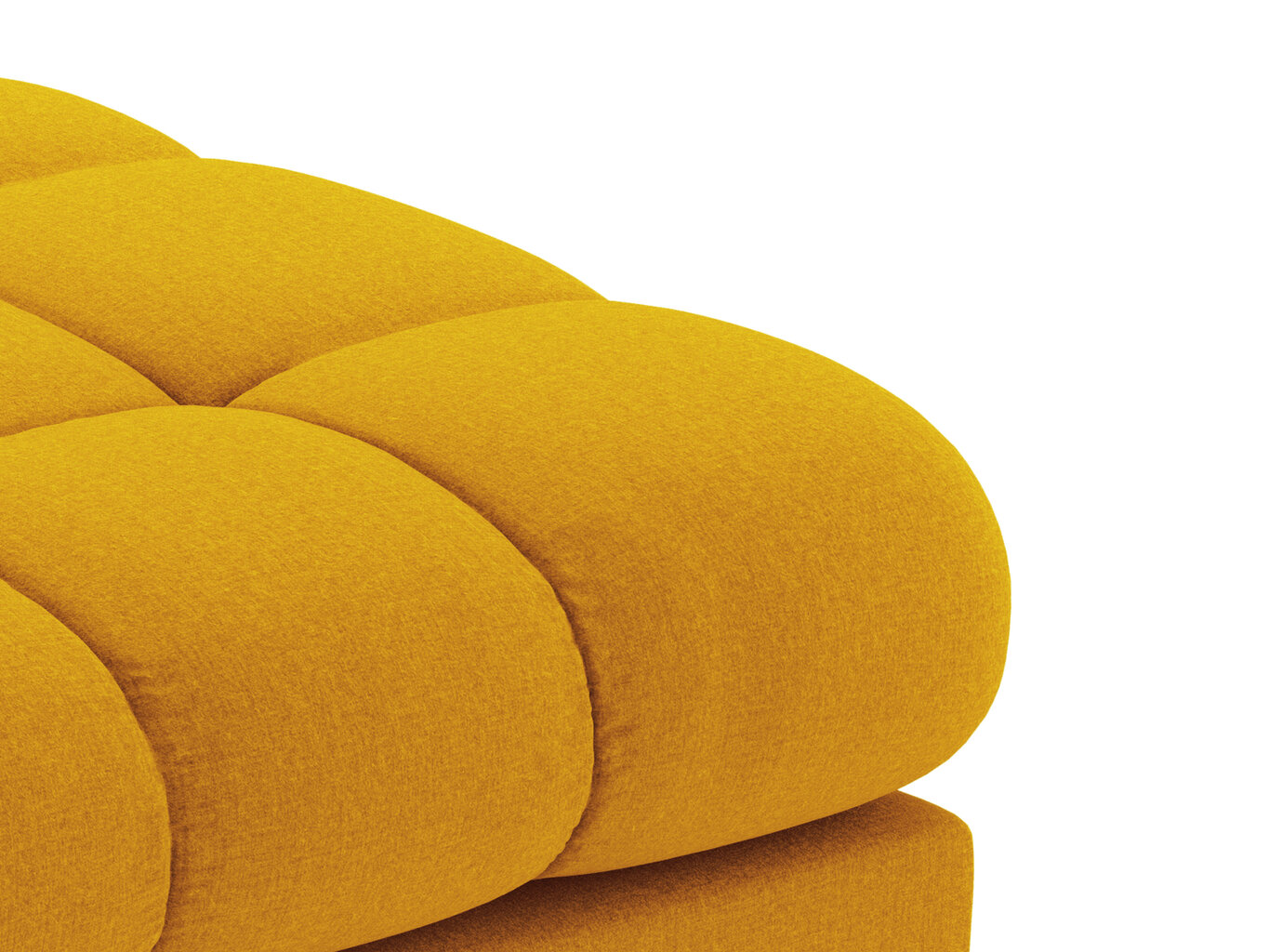 Stūra dīvāns Cosmopolitan Design Bali R 5S, dzeltens/zeltainas krāsas cena un informācija | Stūra dīvāni | 220.lv