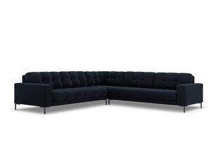 Universāls stūra dīvāns Cosmopolitan Design Bali 6S-V, tumši zils/melns cena un informācija | Stūra dīvāni | 220.lv