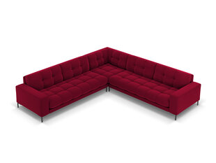 Universāls stūra dīvāns Cosmopolitan Design Bali 6S-V, sarkans/melns cena un informācija | Stūra dīvāni | 220.lv