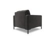 Krēsls Cosmopolitan Design Bali 1S-V, tumši pelēks/melns cena un informācija | Atpūtas krēsli | 220.lv