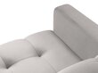 Krēsls Cosmopolitan Design Bali 1S-V, gaiši pelēks/melns cena un informācija | Atpūtas krēsli | 220.lv