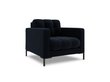 Krēsls Cosmopolitan Design Bali 1S-V, tumši zils/melns цена и информация | Atpūtas krēsli | 220.lv