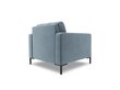 Krēsls Cosmopolitan Design Bali 1S-V, gaiši zilas/melns cena un informācija | Atpūtas krēsli | 220.lv