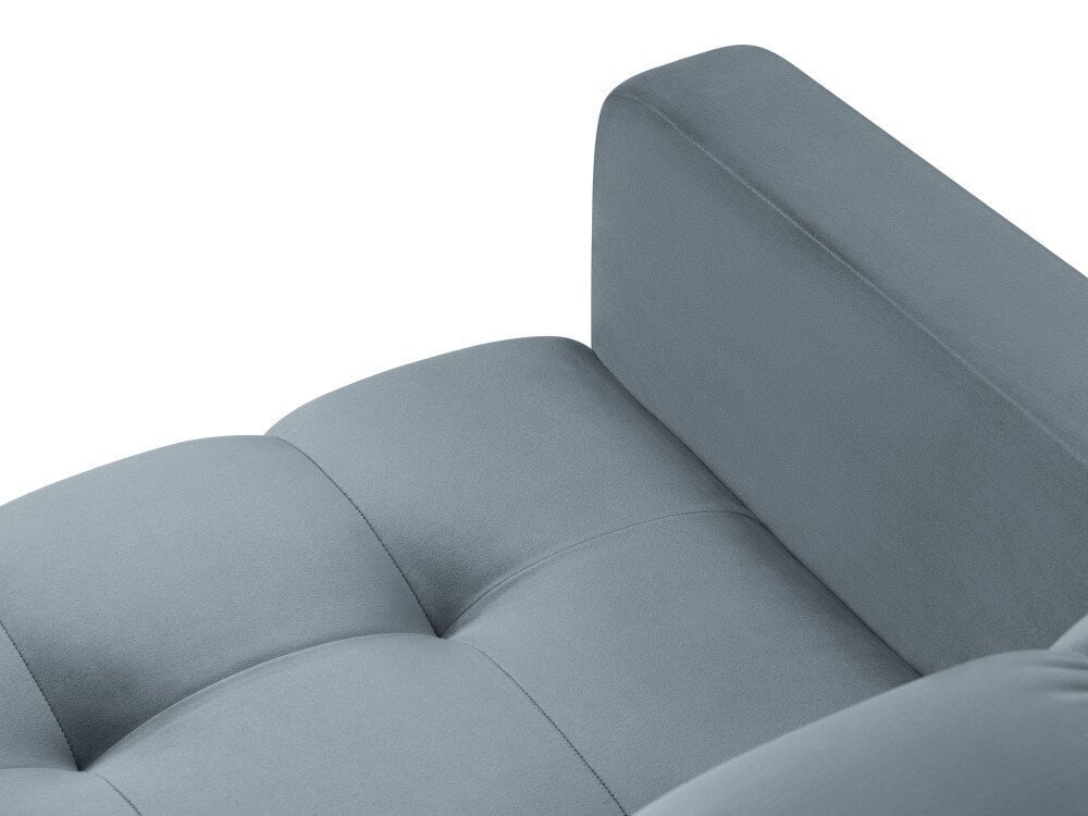 Krēsls Cosmopolitan Design Bali 1S-V, gaiši zilas/zeltainas krāsas cena un informācija | Atpūtas krēsli | 220.lv