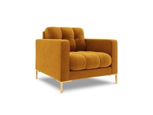 Krēsls Cosmopolitan Design Bali 1S-V, dzeltens/zeltainas krāsas цена и информация | Кресла в гостиную | 220.lv
