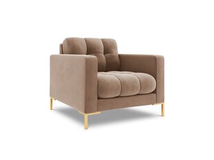 Krēsls Cosmopolitan Design Bali 1S-V, smilškrāsas/zeltainas krāsas цена и информация | Кресла в гостиную | 220.lv