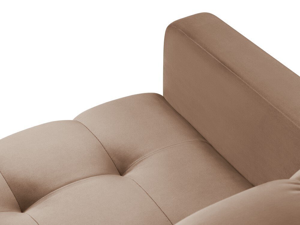 Krēsls Cosmopolitan Design Bali 1S-V, smilškrāsas/zeltainas krāsas cena un informācija | Atpūtas krēsli | 220.lv