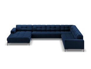 Stūra dīvāns Cosmopolitan Design Bali 7S-VUR, zils/melns cena un informācija | Stūra dīvāni | 220.lv