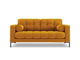 Dīvāns Cosmopolitan Design Bali 2S, dzeltens/melns cena un informācija | Dīvāni | 220.lv