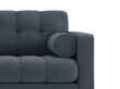 Dīvāns Cosmopolitan Design Bali 2S, tumši zils/melns cena un informācija | Dīvāni | 220.lv