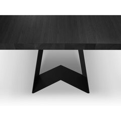 Обеденный стол Colin, 260x100x75 см, черный цена и информация | Кухонные и обеденные столы | 220.lv