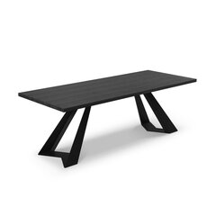 Обеденный стол Colin, 260x100x75 см, черный цена и информация | Кухонные и обеденные столы | 220.lv