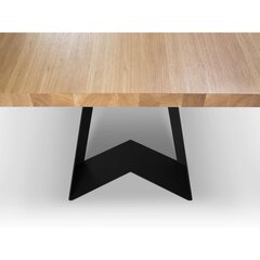 Обеденный стол Colin, 220x100x75 см, светло-коричневый цена и информация | Кухонные и обеденные столы | 220.lv