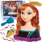 Matu veidošanas galvas lelle Deluxe Princess Anna Frozen + aksesuāri cena un informācija | Rotaļlietas meitenēm | 220.lv