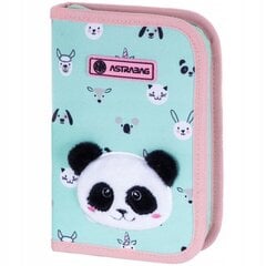 Skolas penālis Astrabag Teddy Panda 503023028, 20x14x3,5 cm цена и информация | Пеналы | 220.lv