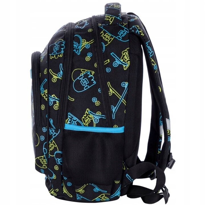 Skolas mugursoma AstraBag Neon Effect Skate AB330 502022006, 20 l, 39x28x15 cm цена и информация | Skolas somas | 220.lv