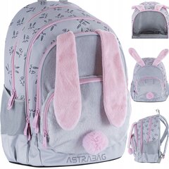 Skolas mugursoma AstraBag Honeybunny AB340 502023076, 20 l, 39x28x15 cm cena un informācija | Skolas somas | 220.lv