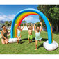 Intex ūdens smidzinātājs Rainbow Cloud, krāsains, 300x109x180 cm cena un informācija | Ūdens, smilšu un pludmales rotaļlietas | 220.lv