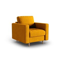 Krēsls Gobi, 80x90x90 cm, dzeltens cena un informācija | Atpūtas krēsli | 220.lv