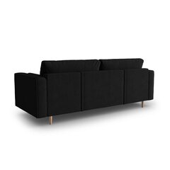 Dīvāns Gobi, 225x100x96 cm, melns cena un informācija | Dīvāni | 220.lv