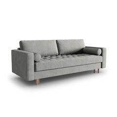 Dīvāns Gobi, 225x100x96 cm, pelēks cena un informācija | Dīvāni | 220.lv
